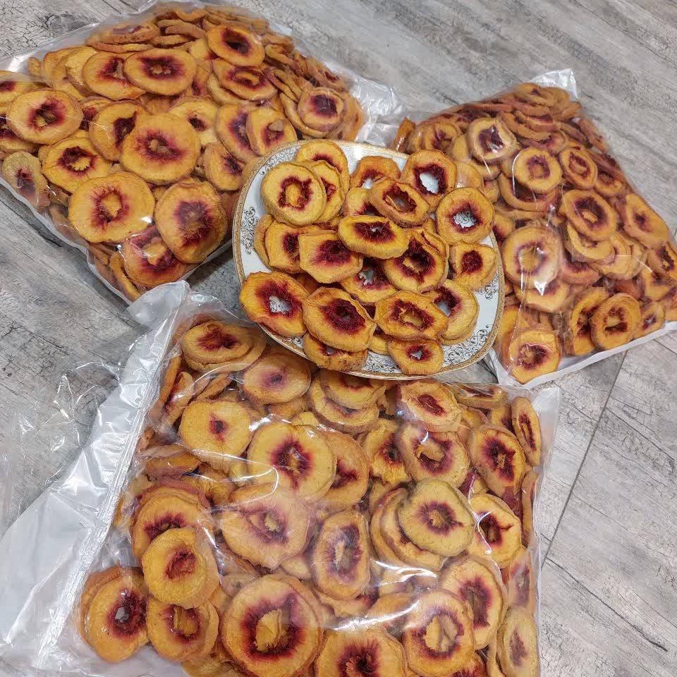 هلو خشک زعفرانی