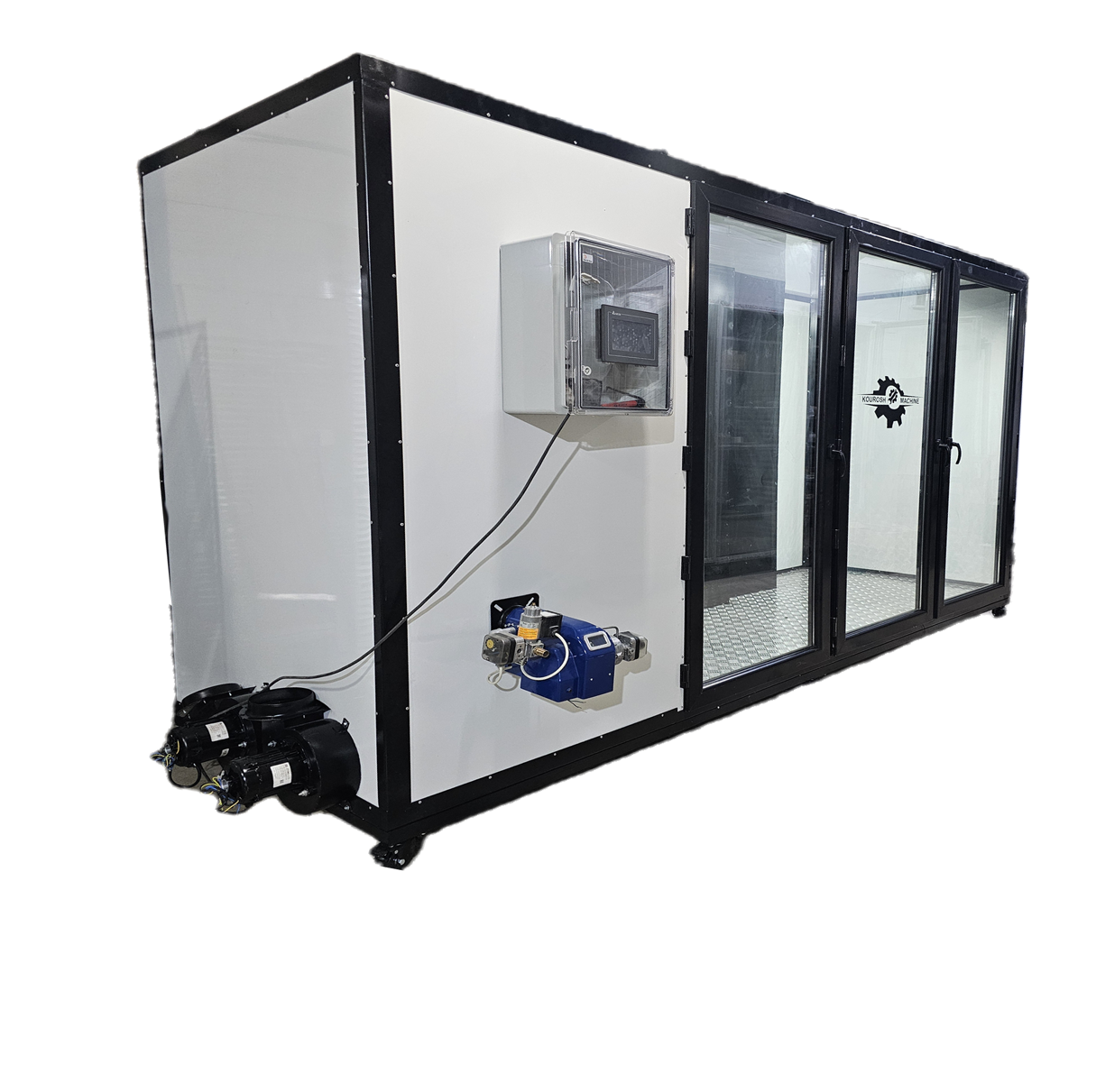 دستگاه خشک کن میوه و سبزیجات سه کابین کوروش ماشین